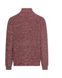 dunkelrote Strickjacke von camel active