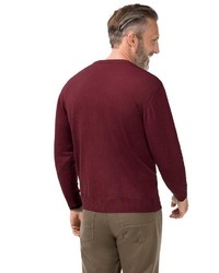 dunkelrote Strickjacke von MARCO DONATI