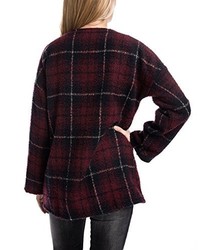 dunkelrote Strickjacke von Timezone