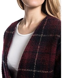 dunkelrote Strickjacke von Timezone