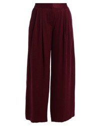 dunkelrote weite Hose von Free People