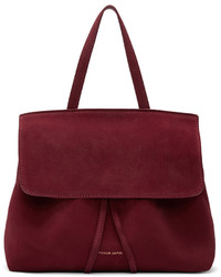 dunkelrote Wildledertaschen von Mansur Gavriel