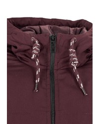 dunkelrote Windjacke von Stitch & Soul