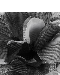 dunkelroter Anstecknadel mit Blumenmuster von Lanvin