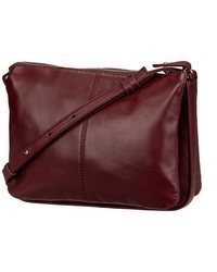 dunkelroter Leder Rucksack von Liebeskind Berlin