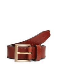 dunkelroter Ledergürtel von Tommy Hilfiger