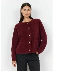 dunkelroter Mantel von Soyaconcept