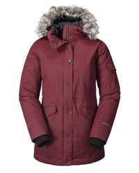 dunkelroter Parka von Eddie Bauer