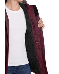 dunkelroter Parka von Eddie Bauer