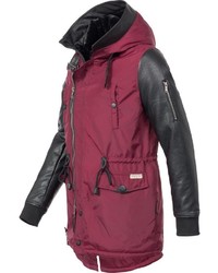 dunkelroter Parka von Navahoo