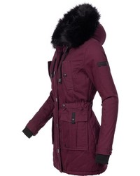 dunkelroter Parka von Navahoo