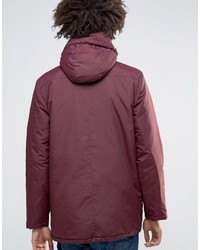 dunkelroter Parka von Minimum