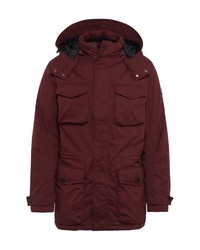 dunkelroter Parka von Tom Tailor