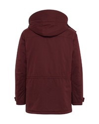 dunkelroter Parka von Tom Tailor