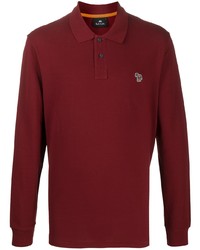 dunkelroter Polo Pullover von PS Paul Smith