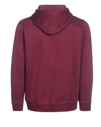 dunkelroter Pullover mit einem Kapuze von Bexleys man