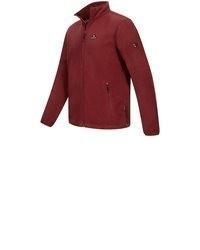 dunkelroter Pullover mit einem Reißverschluß von Höhenhorn