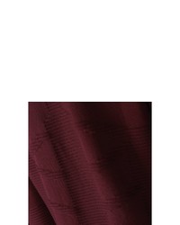 dunkelroter Pullover mit einem Reißverschluß von Musterbrand
