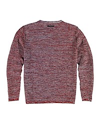 dunkelroter Pullover mit einem Rundhalsausschnitt von ENGBERS