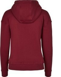 dunkelroter Pullover mit einer Kapuze von Urban Classics