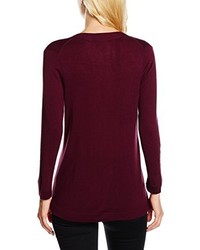 dunkelroter Pullover von Benetton