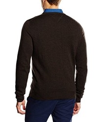 dunkelroter Pullover von Calvin Klein