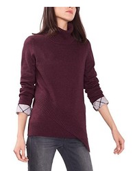 dunkelroter Pullover von edc by Esprit