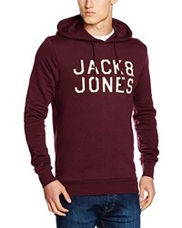 dunkelroter Pullover von Jack & Jones