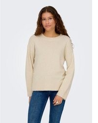 dunkelroter Pullover von Only