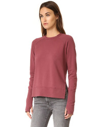 dunkelroter Pullover von BLK DNM