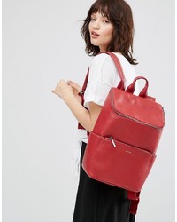 dunkelroter Rucksack von Matt & Nat