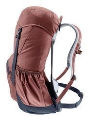 dunkelroter Rucksack von Deuter