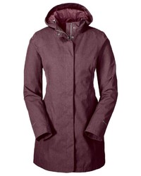 dunkelroter Trenchcoat von Eddie Bauer