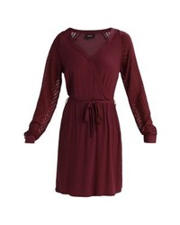 dunkelrotes Kleid von Object