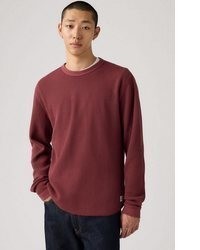 dunkelrotes Langarmshirt von Levi's