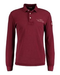 dunkelrotes Langarmshirt von Napapijri