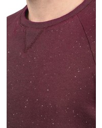 dunkelrotes Sweatshirt von BLEND
