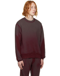 dunkelrotes Sweatshirt von Cotton Citizen