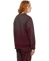 dunkelrotes Sweatshirt von Cotton Citizen