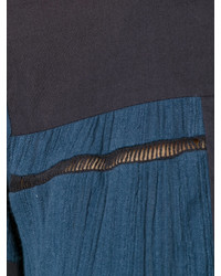 dunkeltürkise Bluse von Etoile Isabel Marant