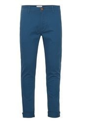 dunkeltürkise Chinohose von BLEND