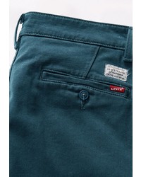 dunkeltürkise Chinohose von Levi's