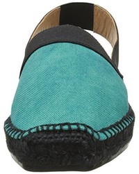 dunkeltürkise Espadrilles von Castaner