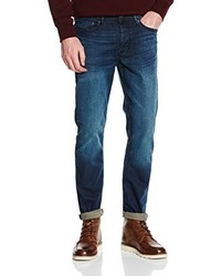 dunkeltürkise Jeans von Burton Menswear London