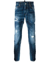 dunkeltürkise Jeans von DSQUARED2