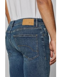 dunkeltürkise Jeans von edc by Esprit