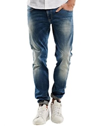 dunkeltürkise Jeans von EMILIO ADANI