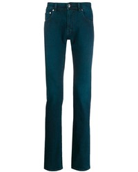 dunkeltürkise Jeans von Etro