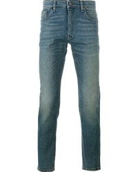 dunkeltürkise Jeans von Fendi