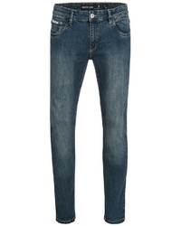 dunkeltürkise Jeans von INDICODE